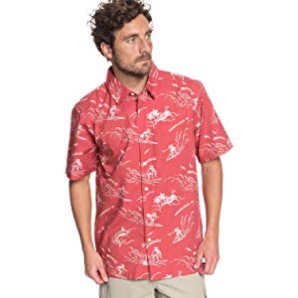 🆕Quiksilver Waterman Town All Day Short Sleeve - Picture 3 of 5